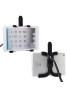 360 Degree Rotation Lazy Bed Desk Mount Tablet Stand Holder with Adjustable Clamp Clip - Black